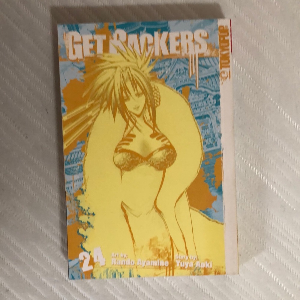 Get Backers Manga Yuya Aoki vol. 24 English